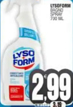 Vicino a te supermercati Lysoform bagno spray offerta