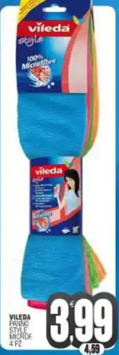Vicino a te supermercati Vileda panno style michof 4 pz offerta