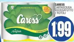 Vicino a te supermercati Caress cartasciuga asciugatutto 2 rotoli offerta