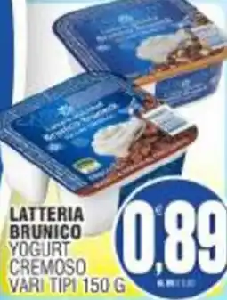 Vicino a te supermercati Latteria brunico yogurt cremoso offerta
