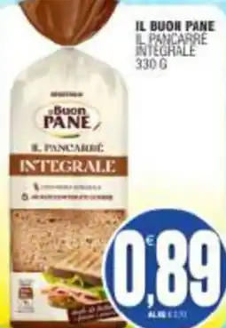 Vicino a te supermercati Il buor pane il pancarre integrale offerta