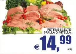 Pewex Fettine scelte spalla di vitella offerta