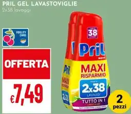 Pan Pril gel lavastoviglie offerta