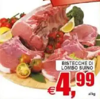 Pewex Bistecche di lombo suino offerta