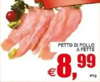 Petto di pollo a fette
