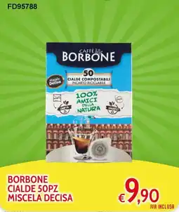 Italy Cash and Carry Borbone cialde 50pz miscela decisa offerta