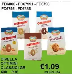 Italy Cash and Carry Divella ottimini classici offerta