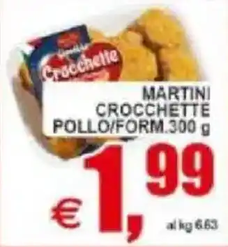 Pewex Martini crocchette pollo/form offerta