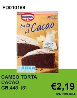 Italy Cash and Carry Cameo torta cacao offerta