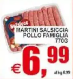 Pewex Martini salsiccia pollo famiglia offerta