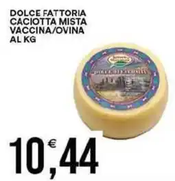 Vantaggio Cash&Carry Dolce fattoria caciotta mista vaccina/ovina offerta