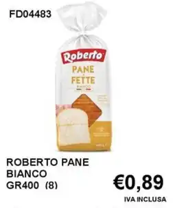 Italy Cash and Carry Roberto pane bianco offerta