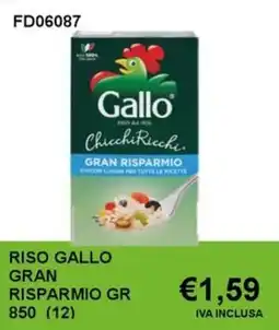 Italy Cash and Carry Riso gallo gran risparmio offerta