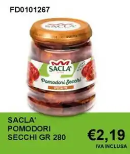 Italy Cash and Carry Sacla' pomodori secchi offerta
