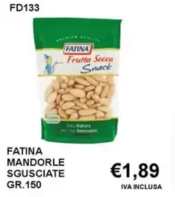 Italy Cash and Carry Fatina mandorle sgusciate offerta