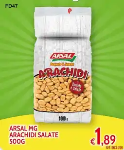 Italy Cash and Carry Arsal mg arachidi salate offerta