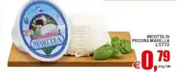 Pewex Ricotta di pecora marella offerta