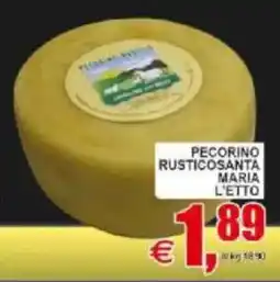 Pewex Pecorino rusticosanta maria offerta