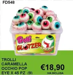 Italy Cash and Carry Trolli caramella occhio pop eye offerta