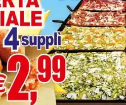 Pewex Pizza alla pala o teglia offerta