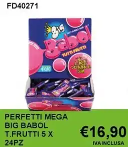 Italy Cash and Carry Perfetti mega big babol t.frutti offerta