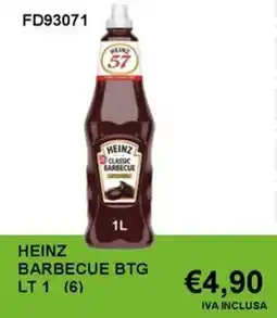 Italy Cash and Carry Heinz barbecue BTG offerta