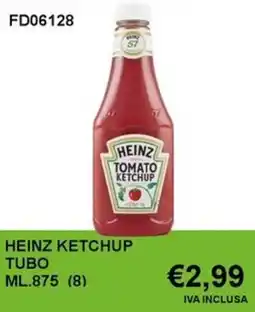 Italy Cash and Carry Heinz ketchup tubo offerta