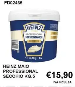 Italy Cash and Carry Heinz maio professional secchio offerta