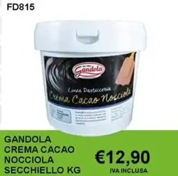 Italy Cash and Carry Gandola crema cacao nocciola secchiello offerta