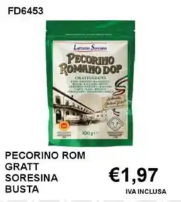 Italy Cash and Carry Pecorino rom gratt soresina busta offerta