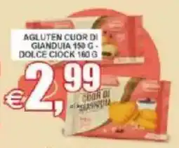 Pewex Agluten cuor di gianduia, dolce ciock offerta