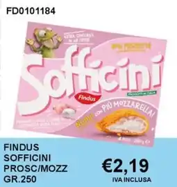 Italy Cash and Carry Findus sofficini prosc/mozz offerta
