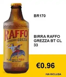 Italy Cash and Carry Birra raffo grezza bt offerta