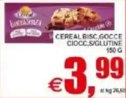 Pewex Cereal bisc gocce ciocc offerta