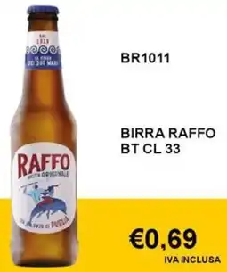 Italy Cash and Carry Birra RAFFO BT offerta