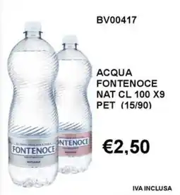 Italy Cash and Carry Acqua fontenoce nat PET offerta