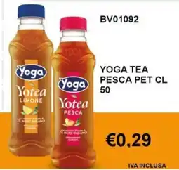 Italy Cash and Carry Yoga tea pesca pet offerta