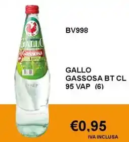 Italy Cash and Carry Gallo gassosa bt vap offerta