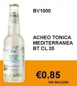 Italy Cash and Carry Acheo tonica mediterranea BT offerta