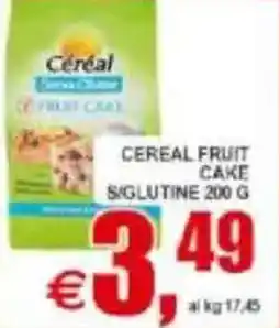 Pewex Cereal fruit cake s/glutine offerta