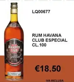 Italy Cash and Carry Rum HAVANA CLUB ESPECIAL offerta