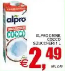 Pewex Alpro drink cocco zuccheri offerta