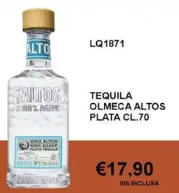 Italy Cash and Carry Tequila olmeca altos plata offerta