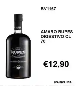 Italy Cash and Carry Amaro rupes digestivo offerta