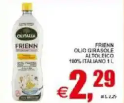 Pewex Frienn olio girasole altoleico 100% italiano offerta