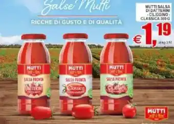 Pewex Mutti salsa di datterini ciliegino, classica offerta