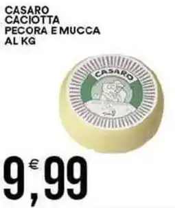 Vantaggio Cash&Carry Casaro caciotta pecora e mucca offerta