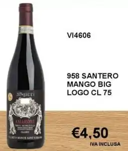Italy Cash and Carry 958 santero mango big logo offerta