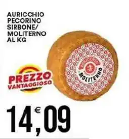 Vantaggio Cash&Carry Auricchio pecorino sirbone/ moliterno offerta