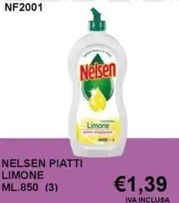 Italy Cash and Carry Nelsen piatti limone offerta